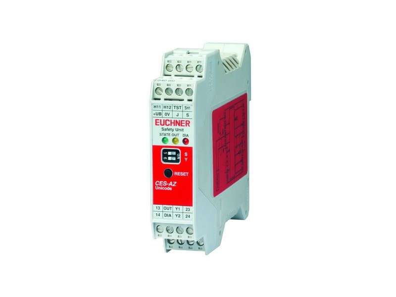 EUCHNER Evaluation unit CES-AZ-AES-01B (for 1 read head) ; 104770