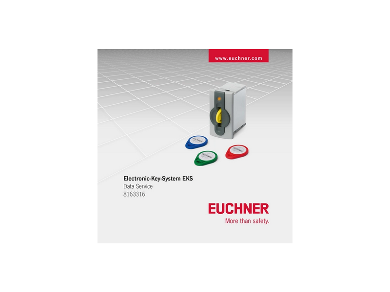 EUCHNER SW EKS DATA SERVICE (Order no. 8163316) EUCHNER SW EKS DATA SERVICE (Order no. 8163316)