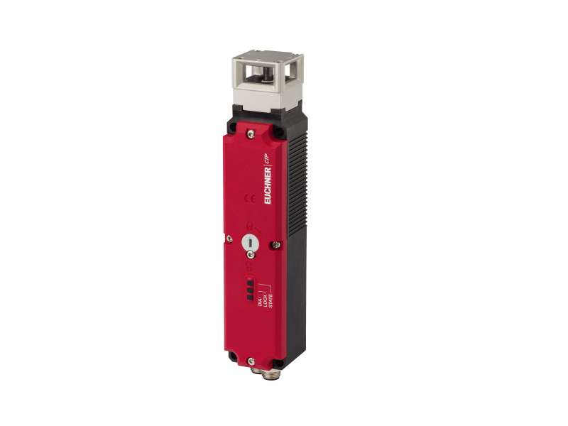 EUCHNER Transponder-coded safety switch CTP-AR, 2 x M12 , CTP-L1-AR-U-HA-AZ-SAB ; 122812 EUCHNER Transponder-coded safety switch CTP-AR, 2 x M12 , CTP-L1-AR-U-HA-AZ-SAB ; 122812