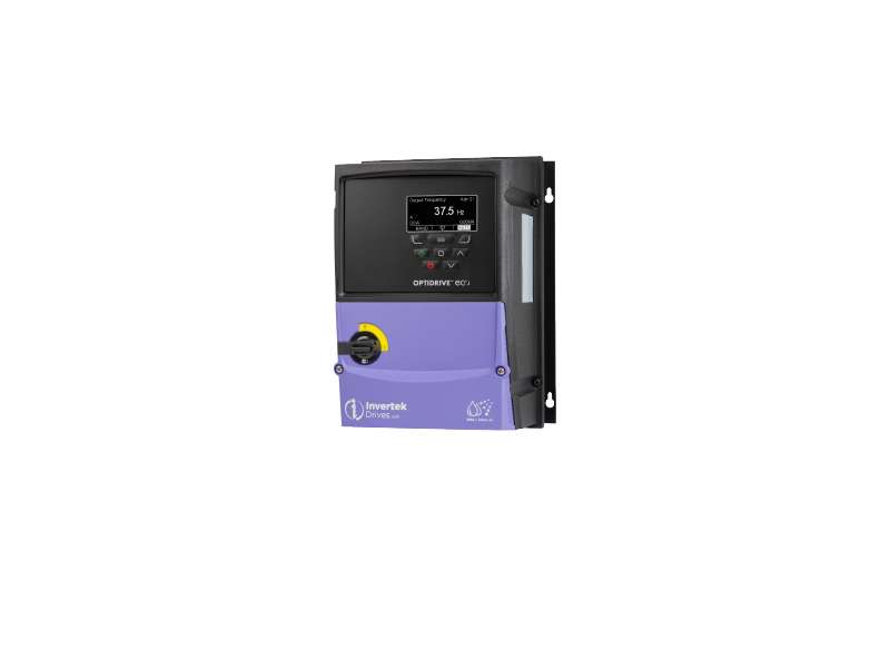 INVERTEK DRIVES Optidrive Eco;1.5 kW (2 HP), 7 A, 200-240 V, 1-3PH IP66 With Disconnect Outdoor, ODV-3-220070-1F1E-MN INVERTEK DRIVES Optidrive Eco;1.5 kW (2 HP), 7 A, 200-240 V, 1-3PH IP66 With Disconnect Outdoor, ODV-3-220070-1F1E-MN