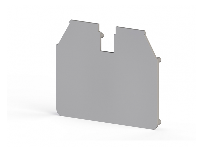 Klemsan 1,2 mm End plate, Insulation material PA, Grey , NPP AVK 16 RD; 444179 Klemsan 1,2 mm End plate, Insulation material PA, Grey , NPP AVK 16 RD; 444179