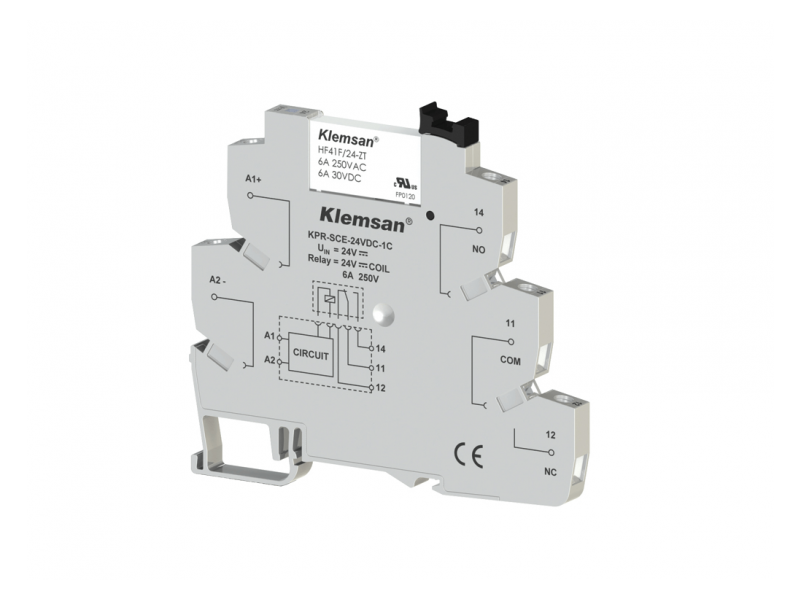 Klemsan 1C/O Plc Relay 24VDC ; 270814 Klemsan 1C/O Plc Relay 24VDC ; 270814