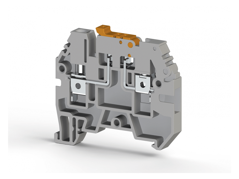 Klemsan 4mm2,screw type,knife disconnect terminal block,Insulation material PA,Grey, ASK 3A; 353109 Klemsan 4mm2,screw type,knife disconnect terminal block,Insulation material PA,Grey, ASK 3A; 353109