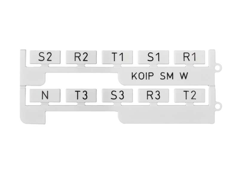 Klemsan KOIP SM W - SI HF 32 GW , 20 x 9 Labeling (UNPRINTED); 508051 Klemsan KOIP SM W - SI HF 32 GW , 20 x 9 Labeling (UNPRINTED); 508051