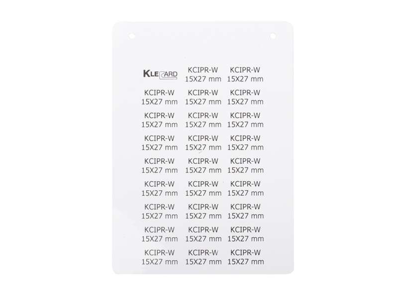 Klemsan Kruta oznaka 15x27mm KCIPR-W ; 808551 Klemsan Kruta oznaka 15x27mm KCIPR-W ; 808551