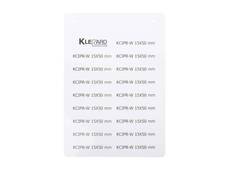 Klemsan Kruta oznaka 15x50mm KCIPR-W ; 808554 Klemsan Kruta oznaka 15x50mm KCIPR-W ; 808554