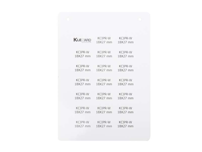 Klemsan Kruta oznaka 18x27mm KCIPR-W ; 808552 Klemsan Kruta oznaka 18x27mm KCIPR-W ; 808552