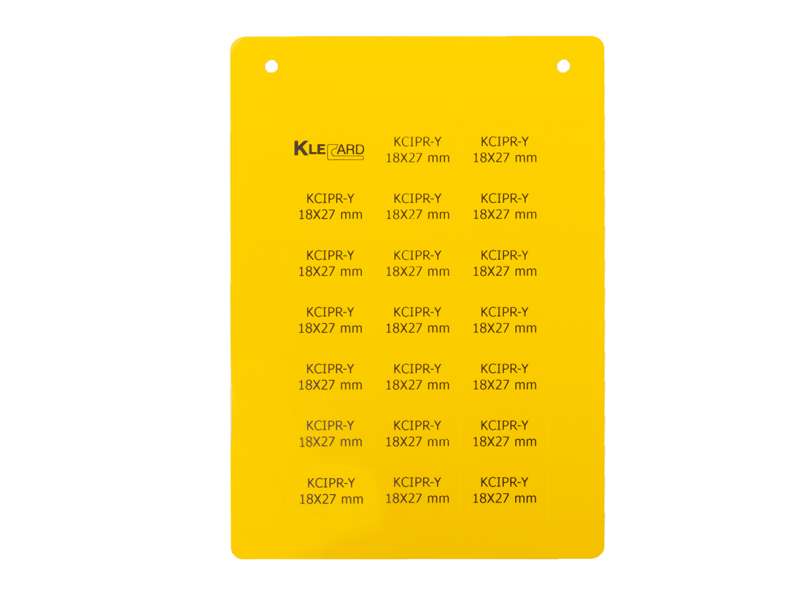 Klemsan Kruta oznaka 18x27mm KCIPR-Y ; 808602 Klemsan Kruta oznaka 18x27mm KCIPR-Y ; 808602