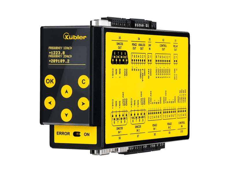 Kuebler Safe speed monitors Safety-M compact SMC2.2 ; 8.SMC2.2XA.241 Kuebler Safe speed monitors Safety-M compact SMC2.2 ; 8.SMC2.2XA.241