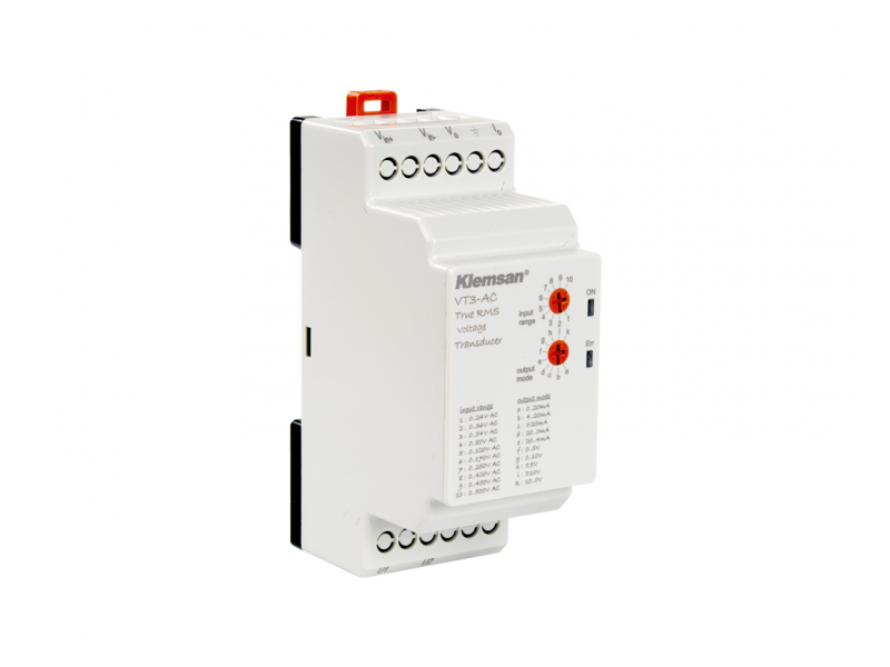 Klemsan True RMS Voltage Transducer VT3-AC ; 600101 Klemsan True RMS Voltage Transducer VT3-AC ; 600101