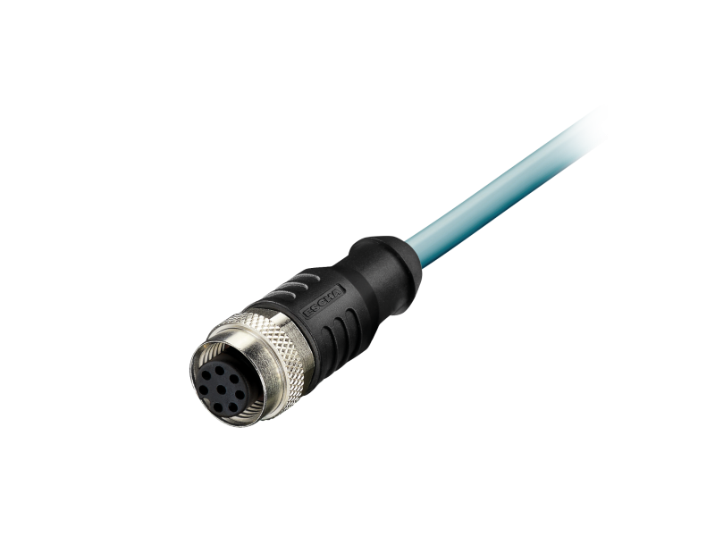 Kuebler Preassembled cable set M12 Female Connector 8-pin with cable; 05.00.6041.8211.0XXM Kuebler Preassembled cable set M12 Female Connector 8-pin with cable; 05.00.6041.8211.0XXM