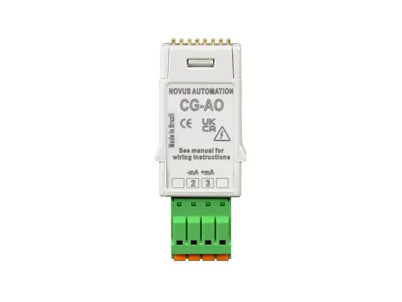 NOVUS N20K48 Micromodule ClickNGo 1 Analog Output (1 slot); 820KCG11AO NOVUS N20K48 Micromodule ClickNGo 1 Analog Output (1 slot); 820KCG11AO