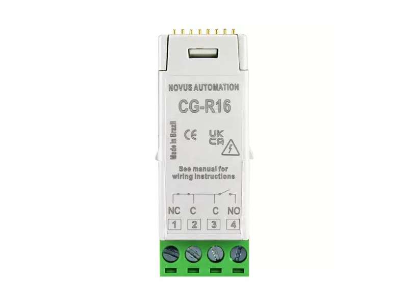 NOVUS N20K48 Micromodule ClickNGo 1 Relay Output 16 A (2 slots); 820KCG1R16 NOVUS N20K48 Micromodule ClickNGo 1 Relay Output 16 A (2 slots); 820KCG1R16