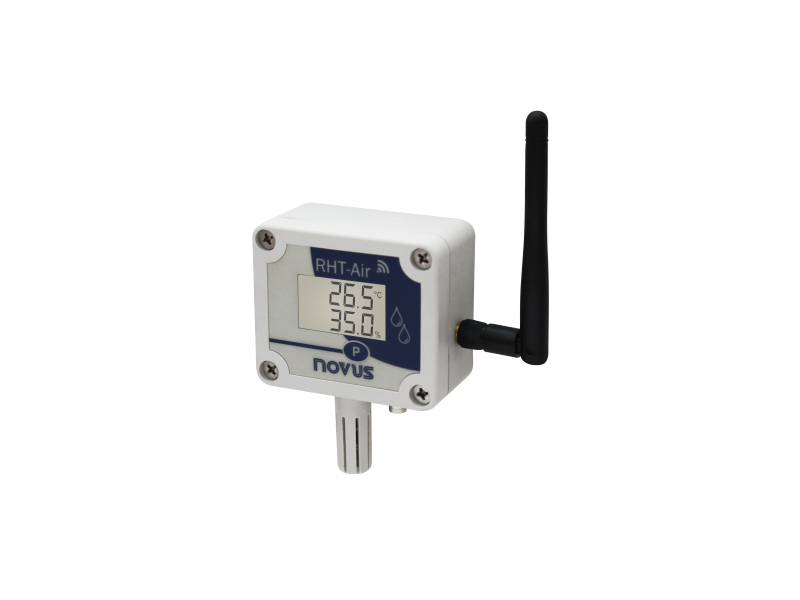 NOVUS RHT-Air WM Wall Mount Temp./humidity wireless transmitter; 8804400110 NOVUS RHT-Air WM Wall Mount Temp./humidity wireless transmitter; 8804400110