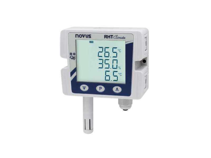 NOVUS RHT Climate-WM-LCD temp/humid, RS485, 4-20mA/0-10Vdc; 8804000101 NOVUS RHT Climate-WM-LCD temp/humid, RS485, 4-20mA/0-10Vdc; 8804000101
