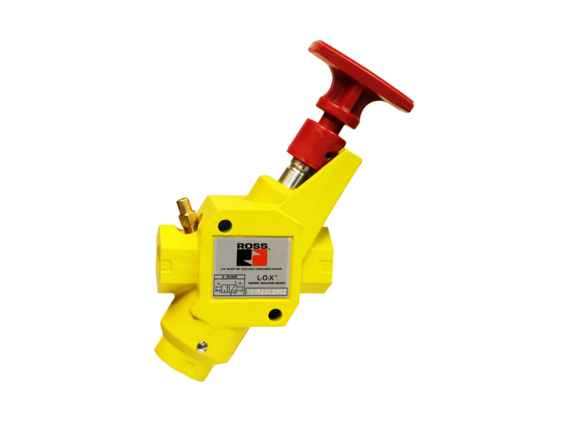 ROSS EUROPA Manual Lockout L-O-X Valve Classic ; Y1523C4002 ROSS EUROPA Manual Lockout L-O-X Valve Classic ; Y1523C4002