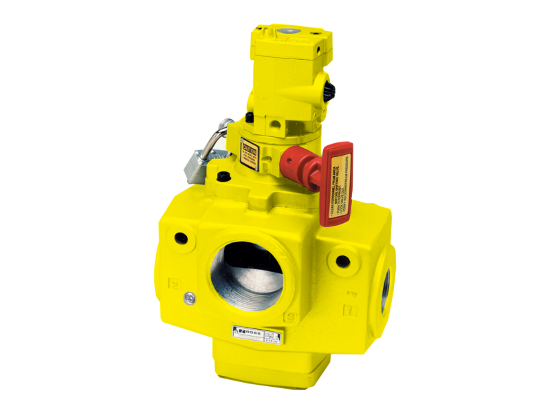ROSS EUROPA Piloted Valves with Manual L-O-X® Control ; Y2773A6072W ROSS EUROPA Piloted Valves with Manual L-O-X® Control ; Y2773A6072W